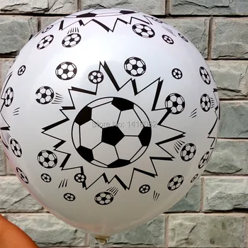 New style 50pcs /lot Football printing balloon, high quality round balloon white color balloon party decorations
New style 50pcs /lot Football printing balloon, high quality round balloon white color balloon party decorations