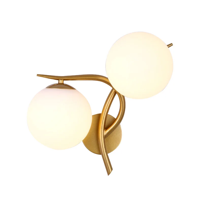 Creative LED double head wall lamp glass ball bedroom bedside lamp living room hotel restaurant corridor aisle lighting mx423165
Creative LED double head wall lamp glass ball bedroom bedside lamp living room hotel restaurant corridor aisle lighting mx423165