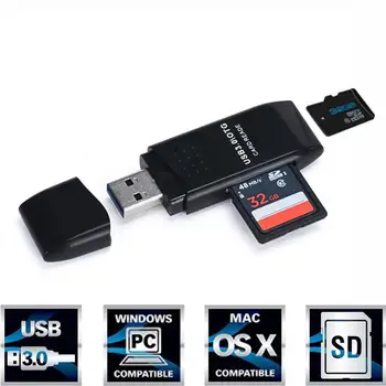 MINI 5Gbps Super Speed USB 3.0 Micro SD/SDXC TF Card Reader Adapter Wholesale High speed data transfer up tp 5 Gbps. 63#
MINI 5Gbps Super Speed USB 3.0 Micro SD/SDXC TF Card Reader Adapter Wholesale High speed data transfer up tp 5 Gbps. 63#