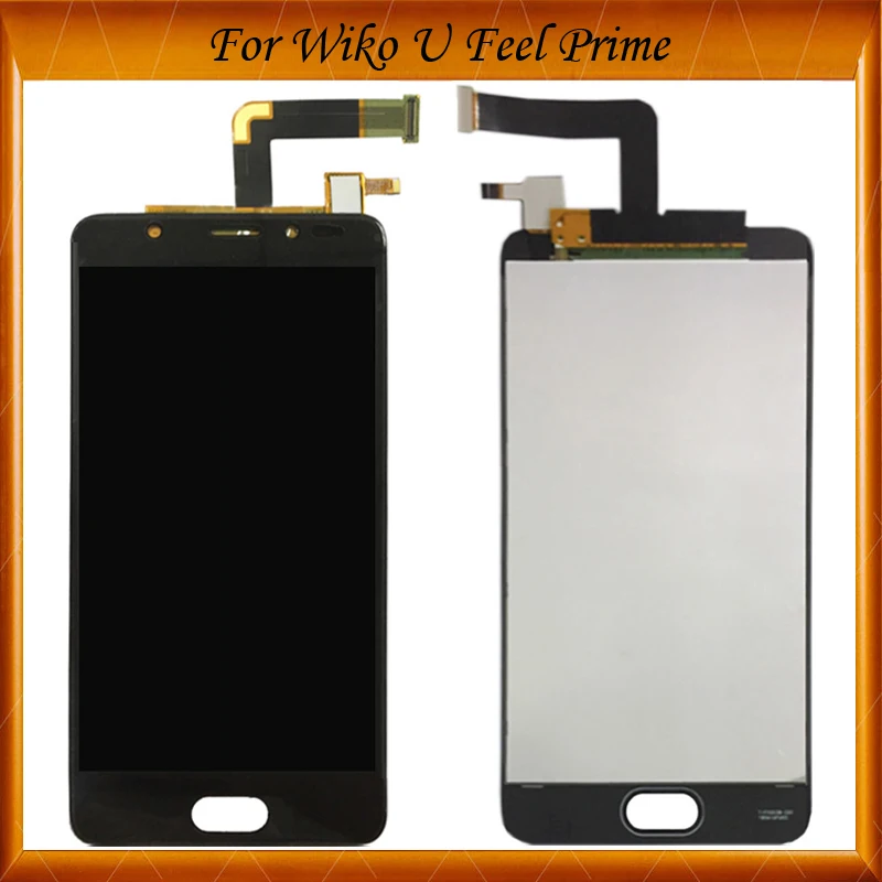 For Wiko U Feel Prime LCD Display+Touch Screen Digitizer 100% Tested OK LCD Screen Glass UFeel Panel repair parts IN Stock
For Wiko U Feel Prime LCD Display+Touch Screen Digitizer 100% Tested OK LCD Screen Glass UFeel Panel repair parts IN Stock