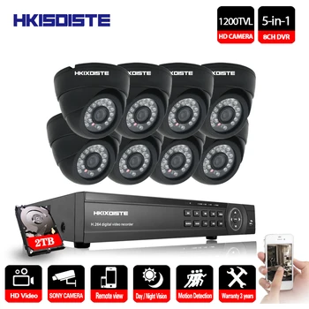 HKIXDISTE Video Surveillance System 8CH CCTV Security Kit 8PCS 1200TVL Dome Security Camera Night Vision 8CH 1080P CCTV DVR
HKIXDISTE Video Surveillance System 8CH CCTV Security Kit 8PCS 1200TVL Dome Security Camera Night Vision 8CH 1080P CCTV DVR