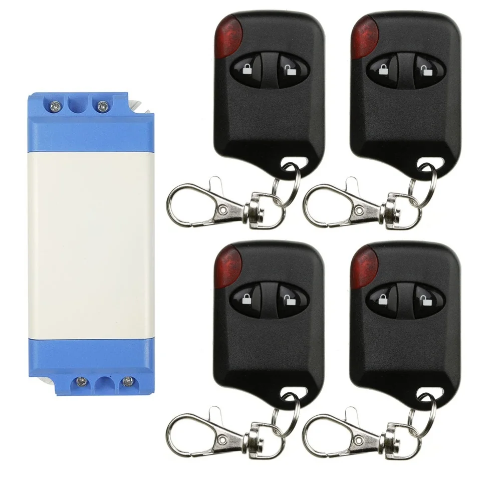 AC 85V 110V 220V 240V 1CH RF Wireless Switch Relay Receiver Remote Controllers & Light switch With 4* cat's eye Transmitter
AC 85V 110V 220V 240V 1CH RF Wireless Switch Relay Receiver Remote Controllers & Light switch With 4* cat's eye Transmitter