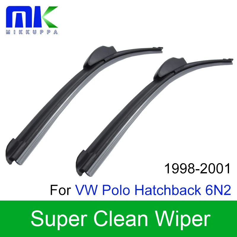Mikkuppa Front And Rear Wiper Arm And Blades For VW Polo Hatchback 6N2 1998-2001 Windscreen Natural Rubber Car Accessories
Mikkuppa Front And Rear Wiper Arm And Blades For VW Polo Hatchback 6N2 1998-2001 Windscreen Natural Rubber Car Accessories