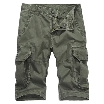 High Quality Loose Cotton Men Short Pants Miltary Style Multi Pockets Pantalon Corto Militar
High Quality Loose Cotton Men Short Pants Miltary Style Multi Pockets Pantalon Corto Militar