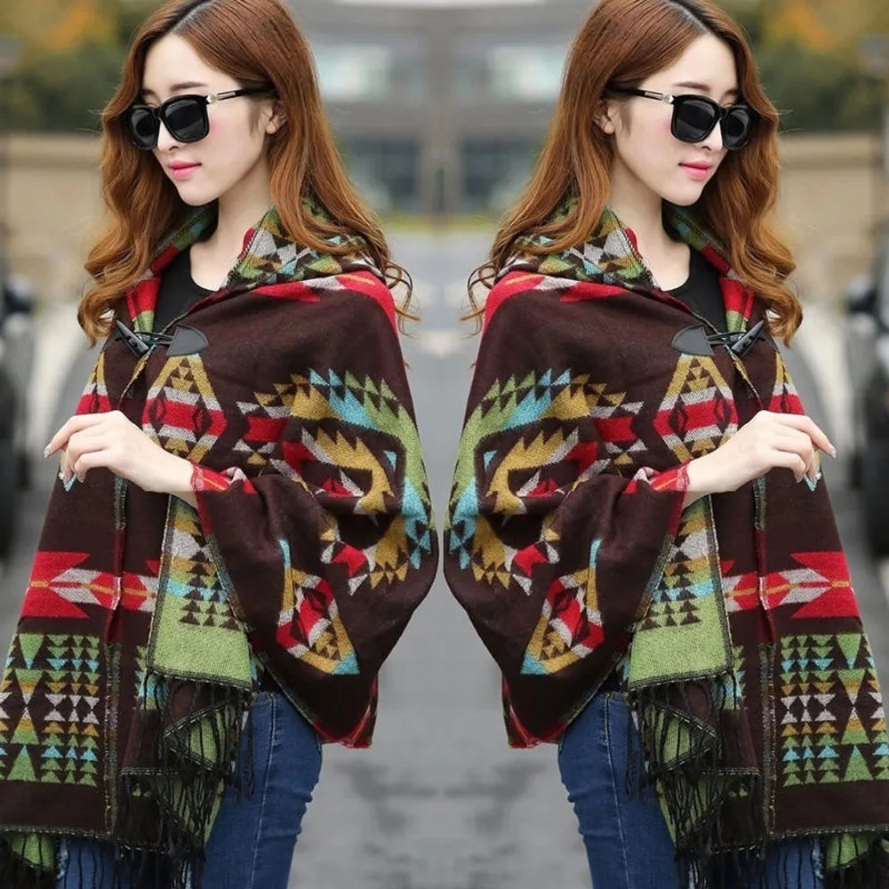 JAYCOSIN Women Winter Knitted Cashmere Poncho Capes Shawl Cardigans Sweater Coat Casual Full Sleeve loose Sweater Tops 20190220
JAYCOSIN Women Winter Knitted Cashmere Poncho Capes Shawl Cardigans Sweater Coat Casual Full Sleeve loose Sweater Tops 20190220