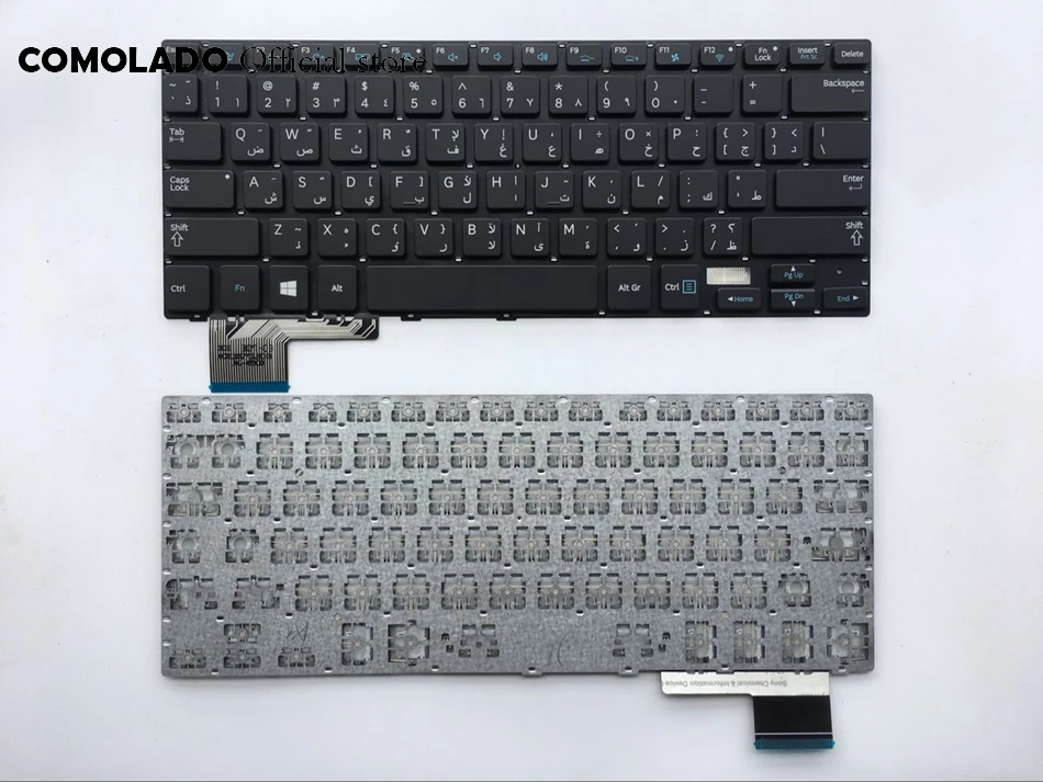 AR Arabic keyboard For Samsung 730U3E NP730U3E 740U3E NP740U3E Black laptop keyboard AR Layout
AR Arabic keyboard For Samsung 730U3E NP730U3E 740U3E NP740U3E Black laptop keyboard AR Layout