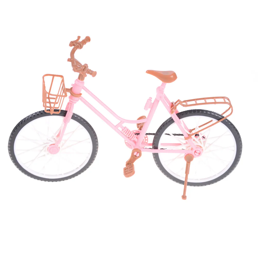 Fashion Beautiful Bicycle Fashion Detachable Pink Bike with Brown Plastic Basket for Dolls Accessories
Fashion Beautiful Bicycle Fashion Detachable Pink Bike with Brown Plastic Basket for Dolls Accessories