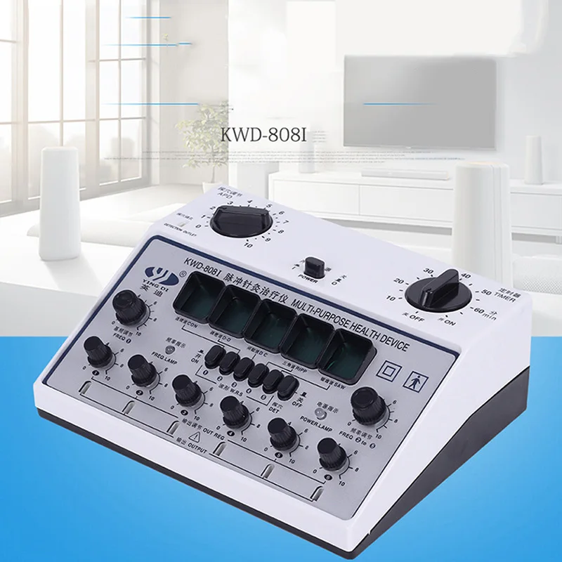 YingDi Brand Multi-Purpose Electric Acupuncture Stimulator KWD808-I 6 Channels Output Low-Freqency Pain Relief Muscle
YingDi Brand Multi-Purpose Electric Acupuncture Stimulator KWD808-I 6 Channels Output Low-Freqency Pain Relief Muscle