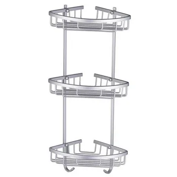 Hot Space Aluminum Basket With Hook Health Angle Frame Storage Shelf Bathroom Shower Accessories
Hot Space Aluminum Basket With Hook Health Angle Frame Storage Shelf Bathroom Shower Accessories
