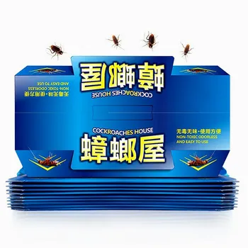 10 Sets Cockroach Killer Trap With Bait Cockroach Repeller Sticker Pest Control Insect Non-toxic For Home Office Restaurant
10 Sets Cockroach Killer Trap With Bait Cockroach Repeller Sticker Pest Control Insect Non-toxic For Home Office Restaurant