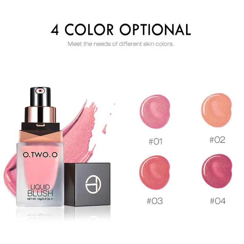 Colorful Liquid Blusher 4 Colors Blusher 3D Contour Highlighter Shading Powder Face For Good Complexion Long Lasting
Colorful Liquid Blusher 4 Colors Blusher 3D Contour Highlighter Shading Powder Face For Good Complexion Long Lasting