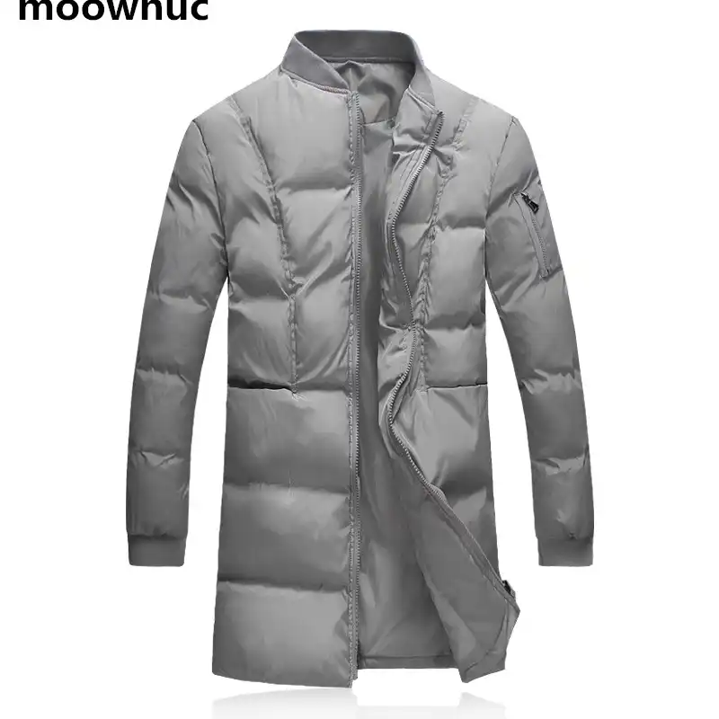 mens slim fit parka jacket