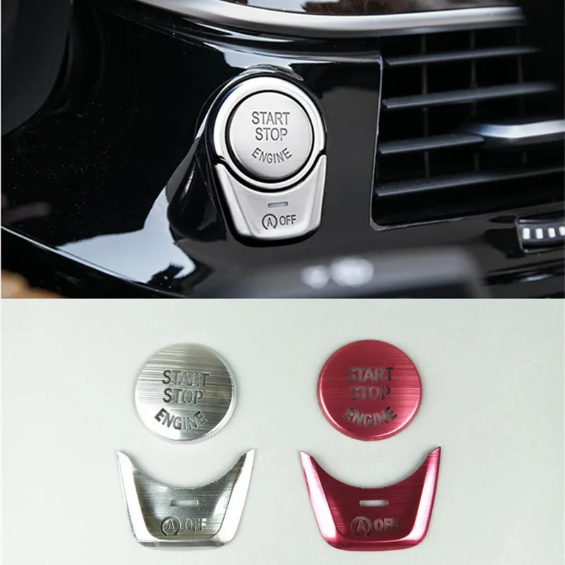 2pcs Car ENGINE START STOP Switch Button Cover For BMW 5 series G30 G38 X3 G01 2018 2019 Key Ignition Power Push Buttons Decals
2pcs Car ENGINE START STOP Switch Button Cover For BMW 5 series G30 G38 X3 G01 2018 2019 Key Ignition Power Push Buttons Decals