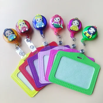 Beautiful little girl Telescopic Badge reel multicolour ID Cardholder Horizontal Vertical Style Badge clip for Student workers
Beautiful little girl Telescopic Badge reel multicolour ID Cardholder Horizontal Vertical Style Badge clip for Student workers
