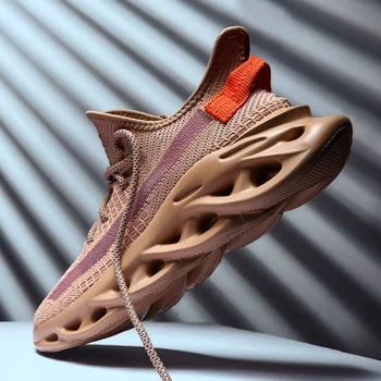 2019 Summer Men Running Sneakers Men Lace-Up Fitness Running Shoes Mesh Breathable Comfort Cushioning Walking Sport Shoes Man 46
2019 Summer Men Running Sneakers Men Lace-Up Fitness Running Shoes Mesh Breathable Comfort Cushioning Walking Sport Shoes Man 46