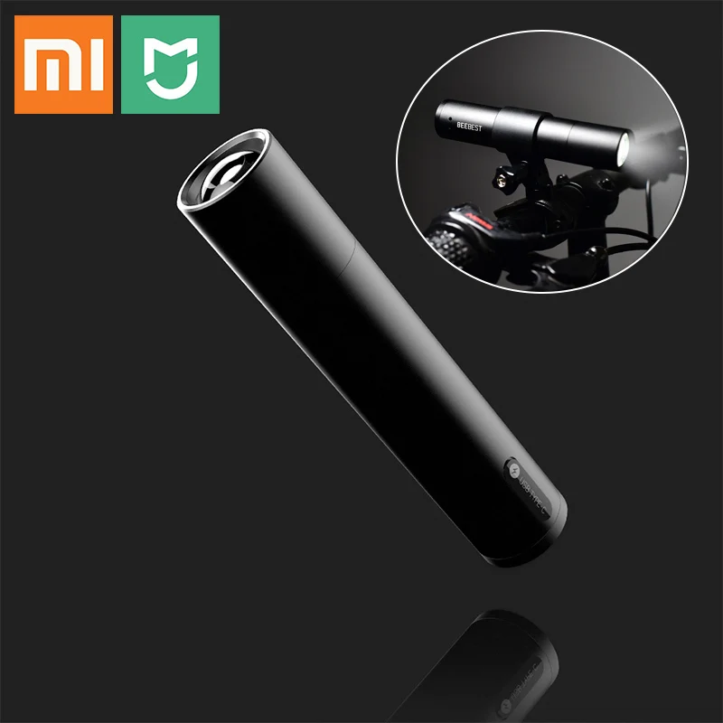 Original Xiaomi BEEBEST Flashlight 1000LM 5 Modes Zoomable Brightness Portable waterproof Magnetic Bike Outdoor Light for travel
Original Xiaomi BEEBEST Flashlight 1000LM 5 Modes Zoomable Brightness Portable waterproof Magnetic Bike Outdoor Light for travel