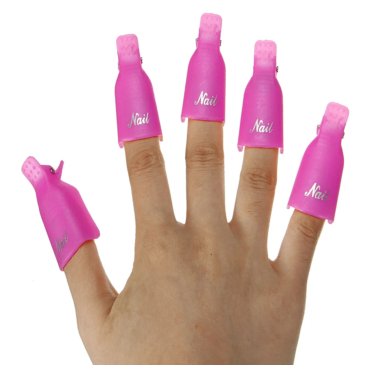 10Pcs/set Plastic Nail Art Soak Off Cap Clip UV Gel Polish Remover Wraps Tool Reusable Clip Wearable Clean Nails Wipes Tools
10Pcs/set Plastic Nail Art Soak Off Cap Clip UV Gel Polish Remover Wraps Tool Reusable Clip Wearable Clean Nails Wipes Tools