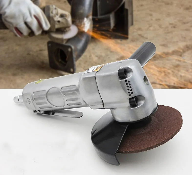 High-speed 4" Inch Pneumatic Polisher Air Angle Grinder, air grinding Machine Polishing Cutting Tools
High-speed 4" Inch Pneumatic Polisher Air Angle Grinder, air grinding Machine Polishing Cutting Tools