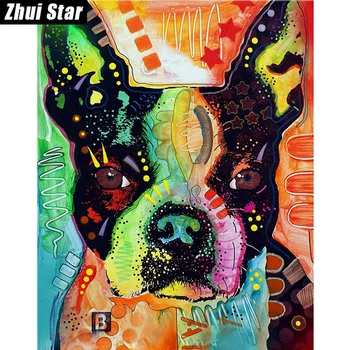 Full Square Diamond 5D DIY Diamond Painting "Colorful Dog" Embroidery Cross Stitch Rhinestone Mosaic Painting Home Decor
Full Square Diamond 5D DIY Diamond Painting "Colorful Dog" Embroidery Cross Stitch Rhinestone Mosaic Painting Home Decor