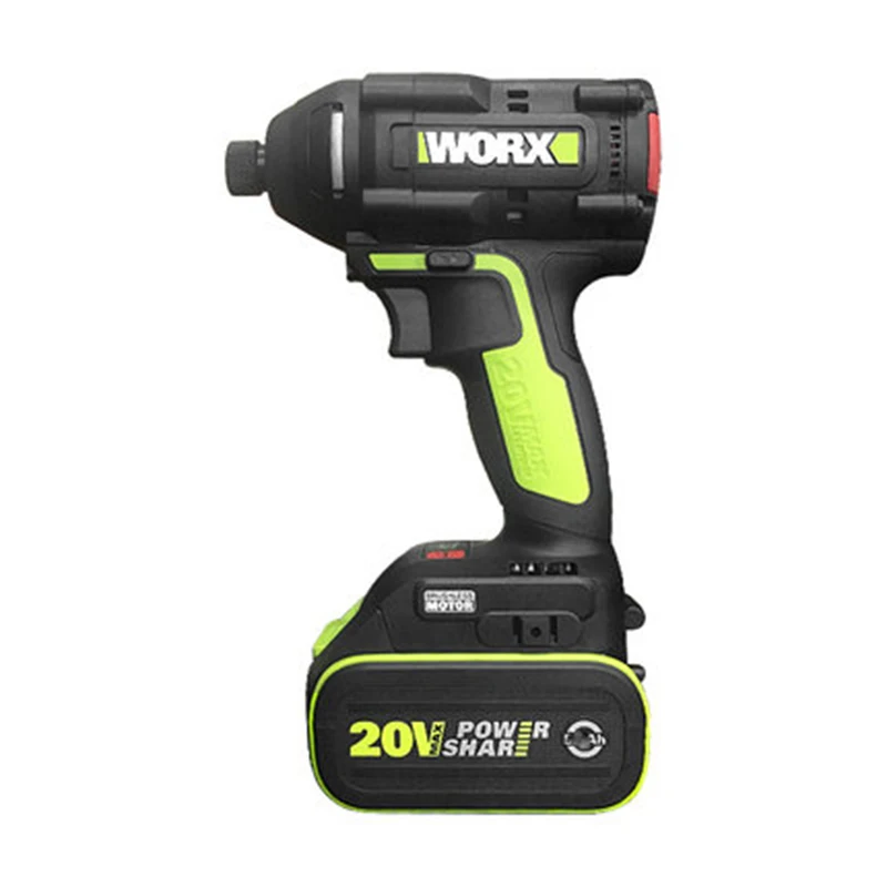 Worx 20V cordless impact screwdriver impact drill WU294 with powershare battery and tool case
Worx 20V cordless impact screwdriver impact drill WU294 with powershare battery and tool case