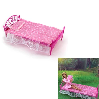 Subcluster Pink Mini Doll's Bed For Little Girl Bedroom Furniture With Pillow Classical Lace Sheets For Barbies Dolls Dollhouse
Subcluster Pink Mini Doll's Bed For Little Girl Bedroom Furniture With Pillow Classical Lace Sheets For Barbies Dolls Dollhouse