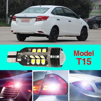 Error Free T15 Socket 360 Degrees Projector Lens LED Backup Reverse light R5 Chips Replacement Bulb For Toyota Vios
Error Free T15 Socket 360 Degrees Projector Lens LED Backup Reverse light R5 Chips Replacement Bulb For Toyota Vios
