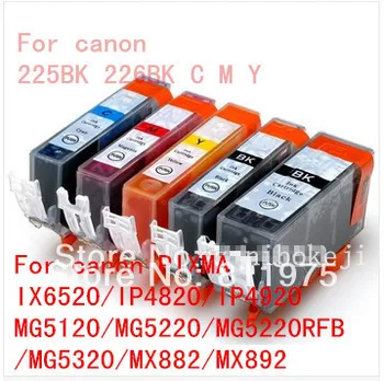 PGI 225 CLI 226 5 color ink cartridge For canon PIXMA IX6520 IP4820 IP4920 MG5120 MG5220 MG5320 printer full ink
PGI 225 CLI 226 5 color ink cartridge For canon PIXMA IX6520 IP4820 IP4920 MG5120 MG5220 MG5320 printer full ink