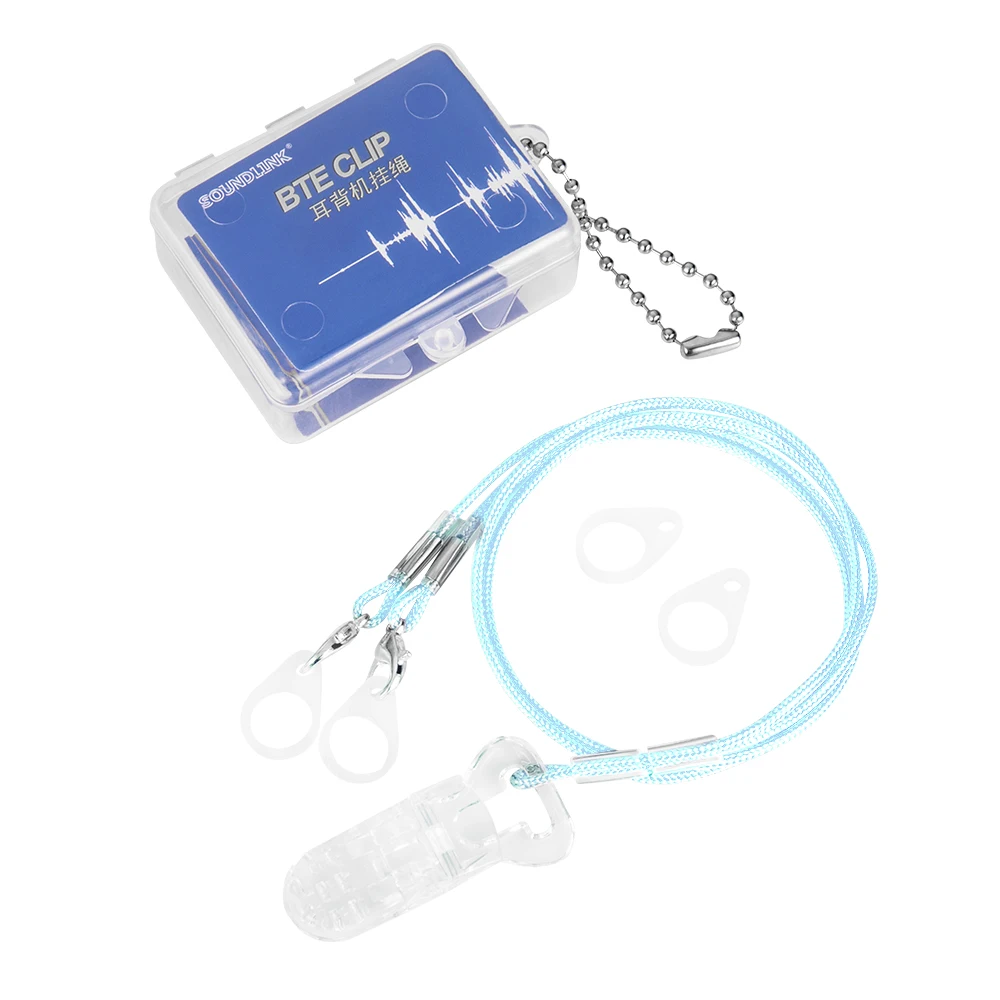 BTE Hearing Aid Clip Holder Protector For Behind The Ear Hearing Aids for Children & Adults Binaural Corded
BTE Hearing Aid Clip Holder Protector For Behind The Ear Hearing Aids for Children & Adults Binaural Corded