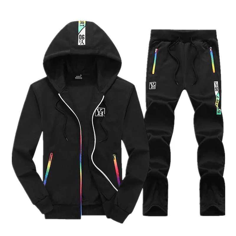 Fashion tracksuit men Spring Autumn Sporting Hoodie sweatershirt jacket+joggers sweatpants Winter mens sweat suits 2 Pieces Sets
Fashion tracksuit men Spring Autumn Sporting Hoodie sweatershirt jacket+joggers sweatpants Winter mens sweat suits 2 Pieces Sets