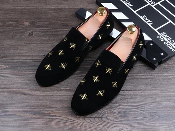 Men's Matte Leather Loafers Mens Casual Embroidery Moccasins Oxfords Shoes Man Party Driving Flats British Style Shoes
Men's Matte Leather Loafers Mens Casual Embroidery Moccasins Oxfords Shoes Man Party Driving Flats British Style Shoes