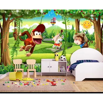 Children's Room Bedroom Wall Papers 3D Cartoon Animal Forest Photo Wallpaper Mural Home Decor Self Adhesive Vinyl/Silk Wallpaper
Children's Room Bedroom Wall Papers 3D Cartoon Animal Forest Photo Wallpaper Mural Home Decor Self Adhesive Vinyl/Silk Wallpaper