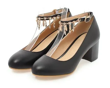 Fasion Shoes Woman Laides Women Pumps Nice Spring Sapato Feminino Chunky High Heels Girls Rhinestone Sweet Causal G61688
Fasion Shoes Woman Laides Women Pumps Nice Spring Sapato Feminino Chunky High Heels Girls Rhinestone Sweet Causal G61688