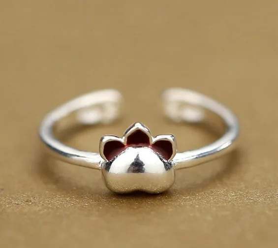 New 925 Sterling Silver Rings Glossy Cat Claw Ring Couple For Women Rings Adjustable Rings Free Shipping
New 925 Sterling Silver Rings Glossy Cat Claw Ring Couple For Women Rings Adjustable Rings Free Shipping