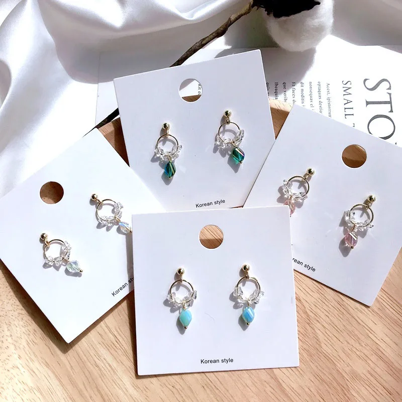 2019 Korean Trendy Earrings Alloy Circle Pendientes Mujer Sweet Crystal Earrings For Women Brincos Temperament Jewelry Gifts
2019 Korean Trendy Earrings Alloy Circle Pendientes Mujer Sweet Crystal Earrings For Women Brincos Temperament Jewelry Gifts
