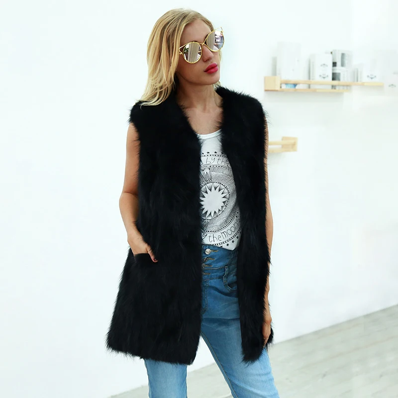 Autumn Winter Women Faux Fur Vest Women's Sleeveless Jacket with Pockets Black Colete Feminino Plus Size xxxl Casacas Para Mujer
Autumn Winter Women Faux Fur Vest Women's Sleeveless Jacket with Pockets Black Colete Feminino Plus Size xxxl Casacas Para Mujer