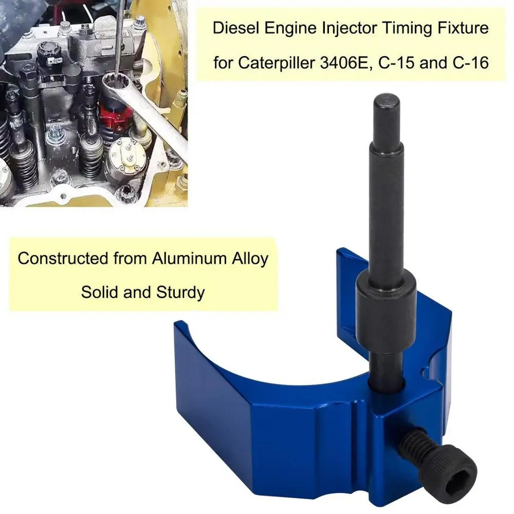 Chuang Qian Aluminum Alloy for Caterpillar 3406E 9U-7227 CAT C-15 C-16 Height Tool Diesel Engine Injector Timing Fixture (Blue)
Chuang Qian Aluminum Alloy for Caterpillar 3406E 9U-7227 CAT C-15 C-16 Height Tool Diesel Engine Injector Timing Fixture (Blue)
