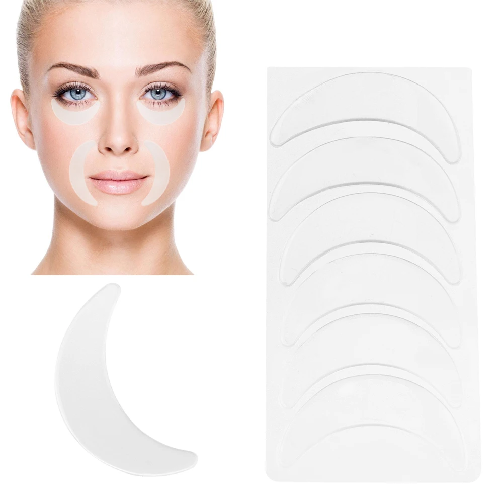 Anti Wrinkle Facial Pad Set Reusable Medical Grade Silicone Nasolabial Folds Anti-aging Mask Prevent Face Wrinkle Skin Care Tool
Anti Wrinkle Facial Pad Set Reusable Medical Grade Silicone Nasolabial Folds Anti-aging Mask Prevent Face Wrinkle Skin Care Tool