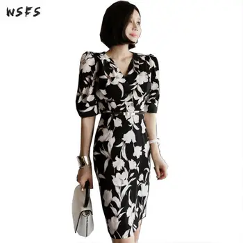 Summer Black Floral Beach Dresses Vneck Short Sleeve Womens Dress Office Ladies Elegant Bodycon Sexy Party Midi Sundress Vestido
Summer Black Floral Beach Dresses Vneck Short Sleeve Womens Dress Office Ladies Elegant Bodycon Sexy Party Midi Sundress Vestido