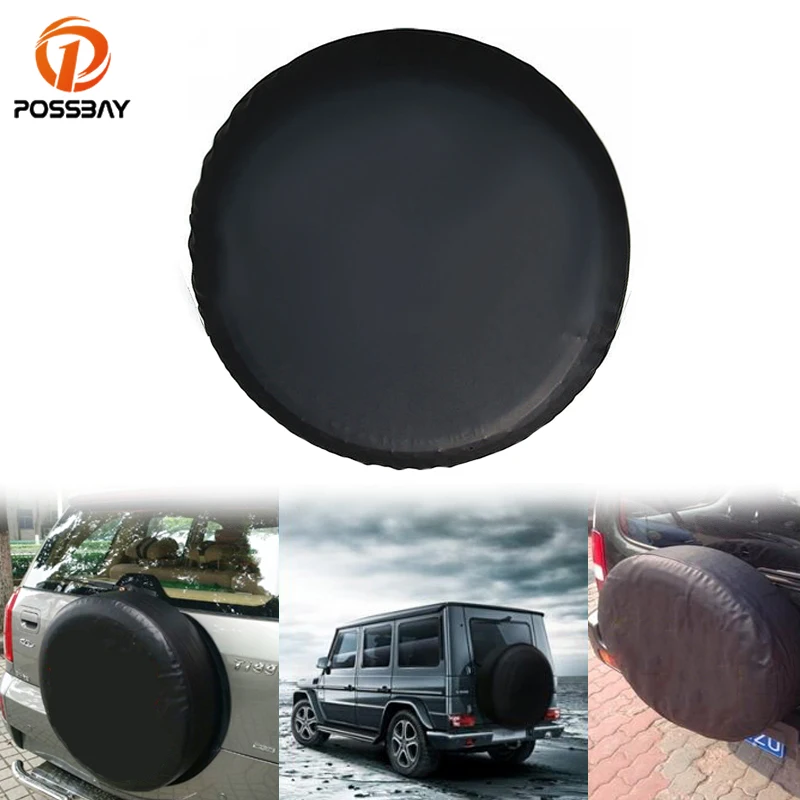 POSSBAY 14/15/16/17" Waterproof Car Spare Tire Cover Black Wheel Protective Case Dustproof Auto Coche Tyre Cover Storage Bag
POSSBAY 14/15/16/17" Waterproof Car Spare Tire Cover Black Wheel Protective Case Dustproof Auto Coche Tyre Cover Storage Bag