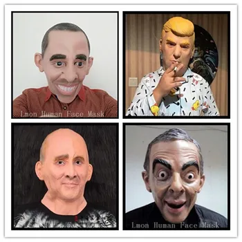 Top Grade 100% Latex U.S. President Barack Obama Mask Popular Famous people Putin mask,Donald mask, Mr Bean mask Toy Free size
Top Grade 100% Latex U.S. President Barack Obama Mask Popular Famous people Putin mask,Donald mask, Mr Bean mask Toy Free size