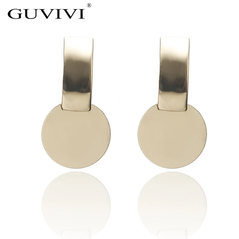 GUVIVI 2019 New Drop Earrings Women Jewelry fashion Gold Silver Color square Long Dangle earrings Wedding Gift Round Earring
GUVIVI 2019 New Drop Earrings Women Jewelry fashion Gold Silver Color square Long Dangle earrings Wedding Gift Round Earring
