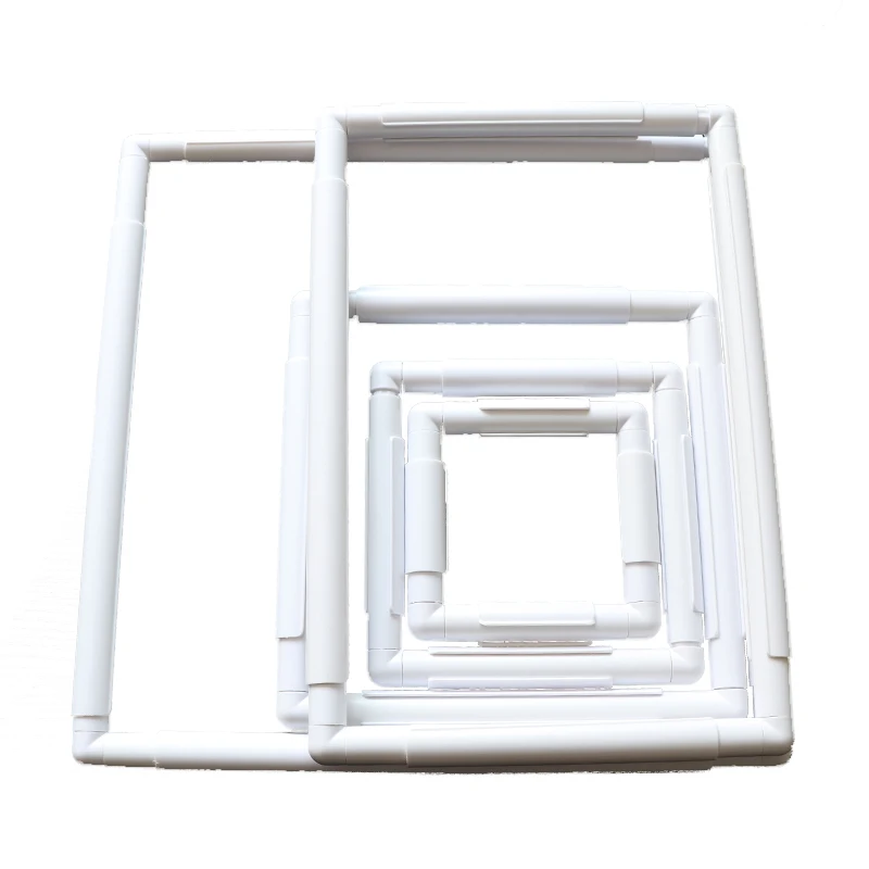 Size to 4 plastic hoop embroidery hoop square shape DIY cross stitch needlework sewing embroidery tools
Size to 4 plastic hoop embroidery hoop square shape DIY cross stitch needlework sewing embroidery tools