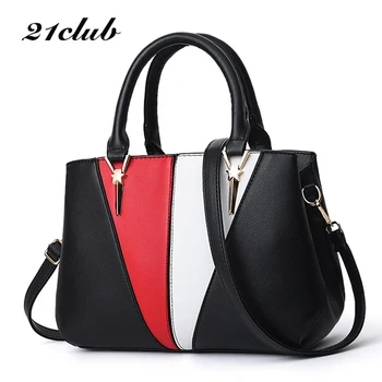 21CLUB Brand Medium Large capacity Patchwork Ladies Totes Shopping Working Versatile Fashion Women Messenger Bag Female Handbags
21CLUB Brand Medium Large capacity Patchwork Ladies Totes Shopping Working Versatile Fashion Women Messenger Bag Female Handbags