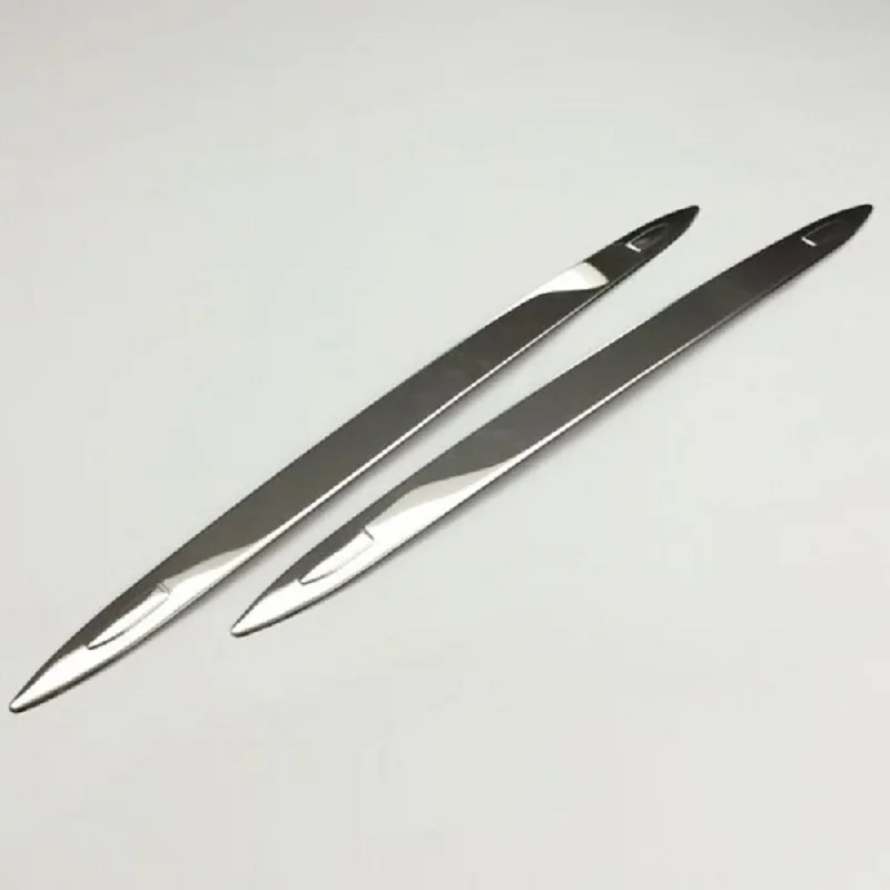 Stainless steel For JETTA MK6 2015 2016 2017 2018 Car Front and rear guard Corner strip Cover Trim Car Styling Accessories 2pcs
Stainless steel For JETTA MK6 2015 2016 2017 2018 Car Front and rear guard Corner strip Cover Trim Car Styling Accessories 2pcs