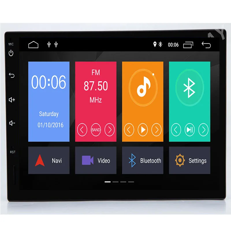 7''Android 9.0 8OctaCore PX5 4GRAM 32GROM Car NO DVD Radio 2din Universal GPS Navigation Stereo Audio HD 1024*600 WIFI Bluetooth
7''Android 9.0 8OctaCore PX5 4GRAM 32GROM Car NO DVD Radio 2din Universal GPS Navigation Stereo Audio HD 1024*600 WIFI Bluetooth