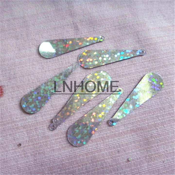 400pcs/lot 10*35mm Long Bat Sequins PVC Flat With Side Hole Oval Drops Belly Costume Evening Dress Accessories Laser Silver
400pcs/lot 10*35mm Long Bat Sequins PVC Flat With Side Hole Oval Drops Belly Costume Evening Dress Accessories Laser Silver