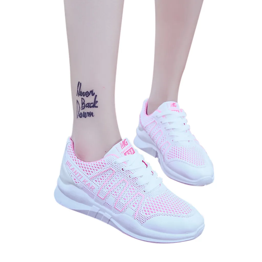 Perimedes sneakers femme Women Flat Bottom Mesh Shoes Cross-Strap Sport Shoes running Breathable Sneakers zapatos de muj#g30
Perimedes sneakers femme Women Flat Bottom Mesh Shoes Cross-Strap Sport Shoes running Breathable Sneakers zapatos de muj#g30