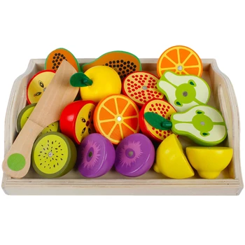 Magnetic Wooden Fruit and Vegetable Combination Cutting Toy Set Children Play & Pretend Simulation Playset
Magnetic Wooden Fruit and Vegetable Combination Cutting Toy Set Children Play & Pretend Simulation Playset