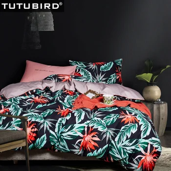 Blue red leaf print duvet cover queen king size Egyptian cotton Satin bedding set floral bedclothes bed sheet linen
Blue red leaf print duvet cover queen king size Egyptian cotton Satin bedding set floral bedclothes bed sheet linen