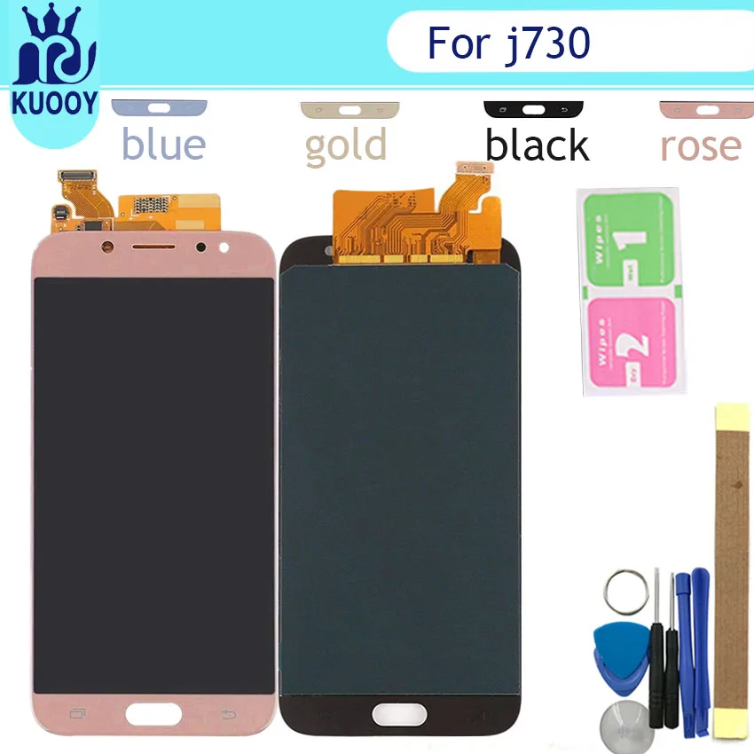 100% Original 5.5" SUPER AMOLED Display For SAMSUNG Galaxy J7 Pro 2017 J730 J730F LCD Digitizer Assembly Replacement Parts
100% Original 5.5" SUPER AMOLED Display For SAMSUNG Galaxy J7 Pro 2017 J730 J730F LCD Digitizer Assembly Replacement Parts